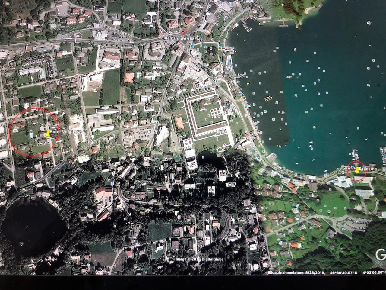 Superior-Apartment Mit Pool Und Seezugang Velden am Wörther See Extérieur photo